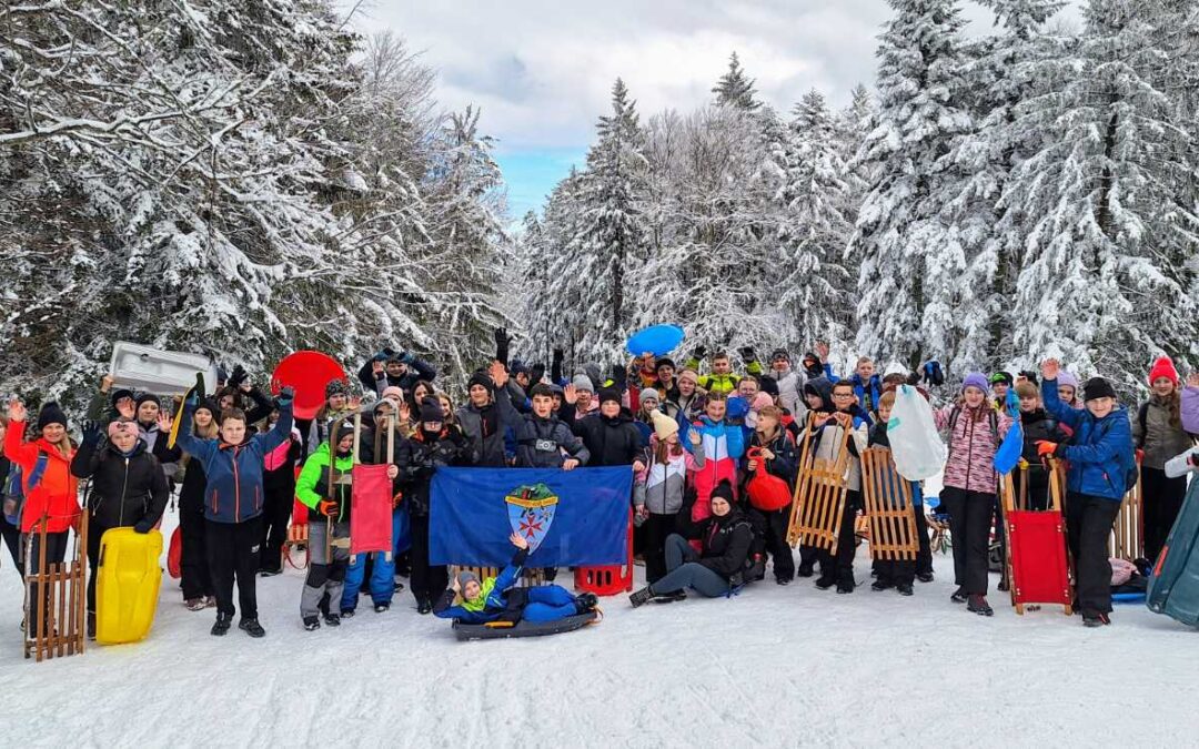 Sanjkanje na Mariborskom Pohorju