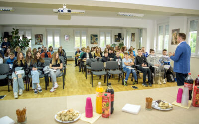 Primanje učenika i mentora u Općini Maruševec