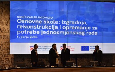 Lijepe vijesti – Potpisani ugovori za projekte izgradnje školskih dvorana PŠ Greda-Jurketinec i PŠ Druškovec!
