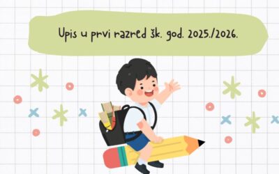 Upis u prvi razred šk. god. 2025./2026.