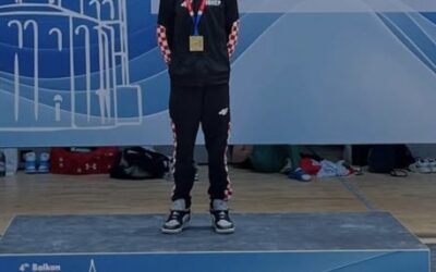 KARLO GRADIČEK – prvak Balkana na preskoku i brončani na parteru