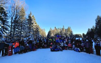 Sanjkanje na Mariborskom Pohorju