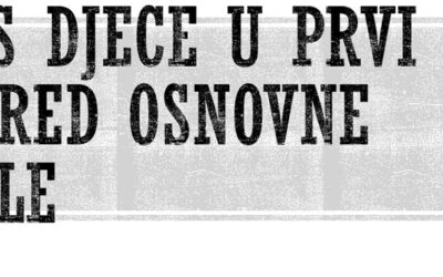 UPIS UČENIKA U PRVI RAZRED OSNOVNE ŠKOLE